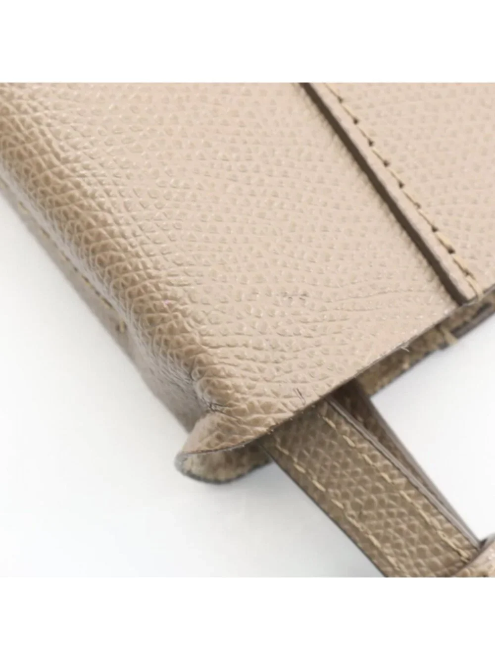 Celine Tote Vertical Small Cover 2-Way Gray Leather